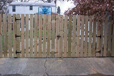 Front Shot Wood Fence | Harrisburg, PA | Tyson Fence Co.