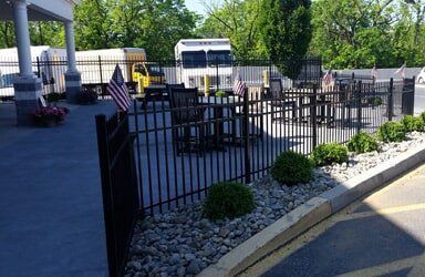 Black Commercial Fence | Harrisburg, PA | Tyson Fence Co.
