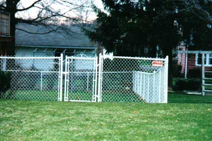 White Chain Link | Harrisburg, PA | Tyson Fence Co.