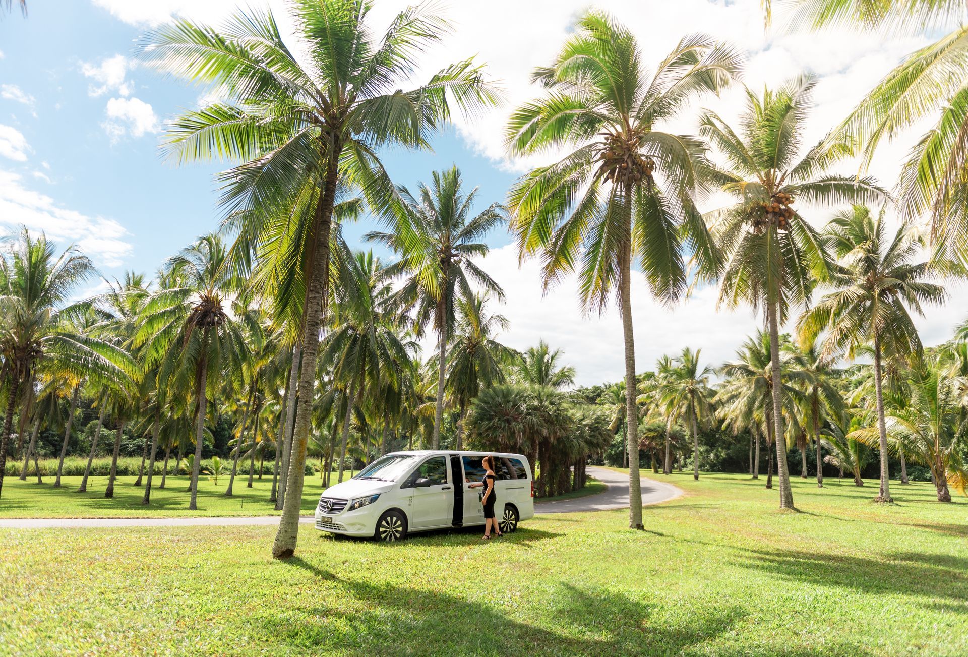 Heather's Private Transfers and Tours Cairns Luxury Mercedes Van