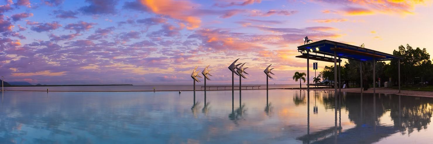 Cairns Lagoon, Far North Queensland at Sunset