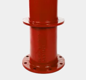Extremidade Ponta e Flange com Aba de Vedação