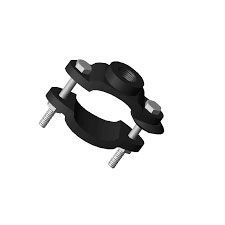 Colar de tomada para tubo de ferro fundido