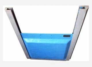 Comporta de ferro fundido para saneamento