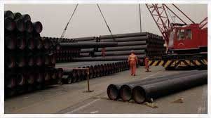 Materiais para obra de saneamento