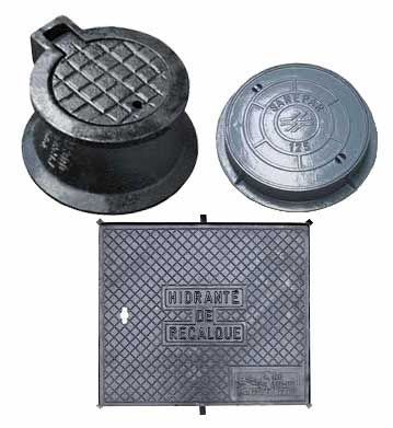 Tampas de ferro fundido para esgoto