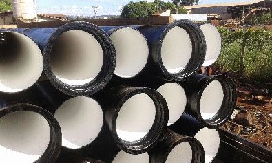Tubo ferro fundido para água