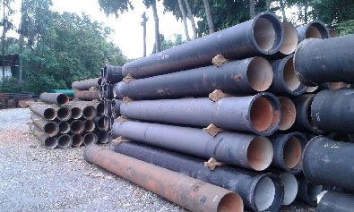 Tubo de ferro fundido para água pluvial