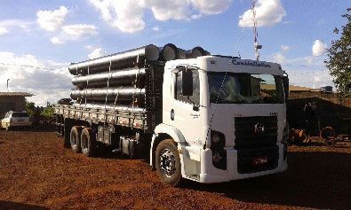 Tubo de ferro fundido flangeados