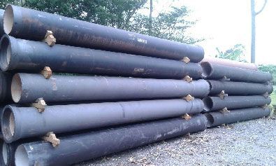 Tubo de ferro fundido para linha pluvial