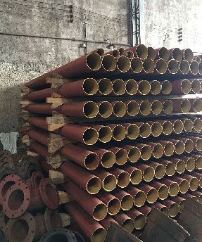 Tubo de ferro fundido smu