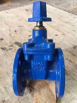 Válvula gaveta ferro fundido flangeada