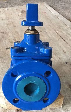 Válvula gaveta ferro fundido flangeada