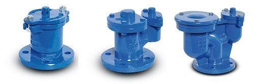 Ventosa tríplice função flangeada