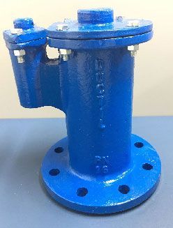 Ventosa tríplice função flangeada