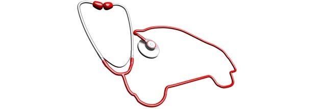 A drawing of a stethoscope in the shape of a turtle.