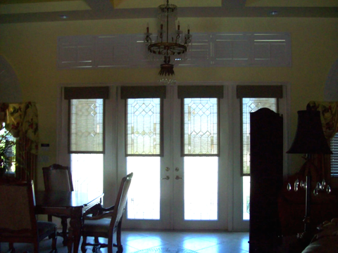 Living Room Blinds — Okeechobee FL — Custom Window Treatments & Blinds