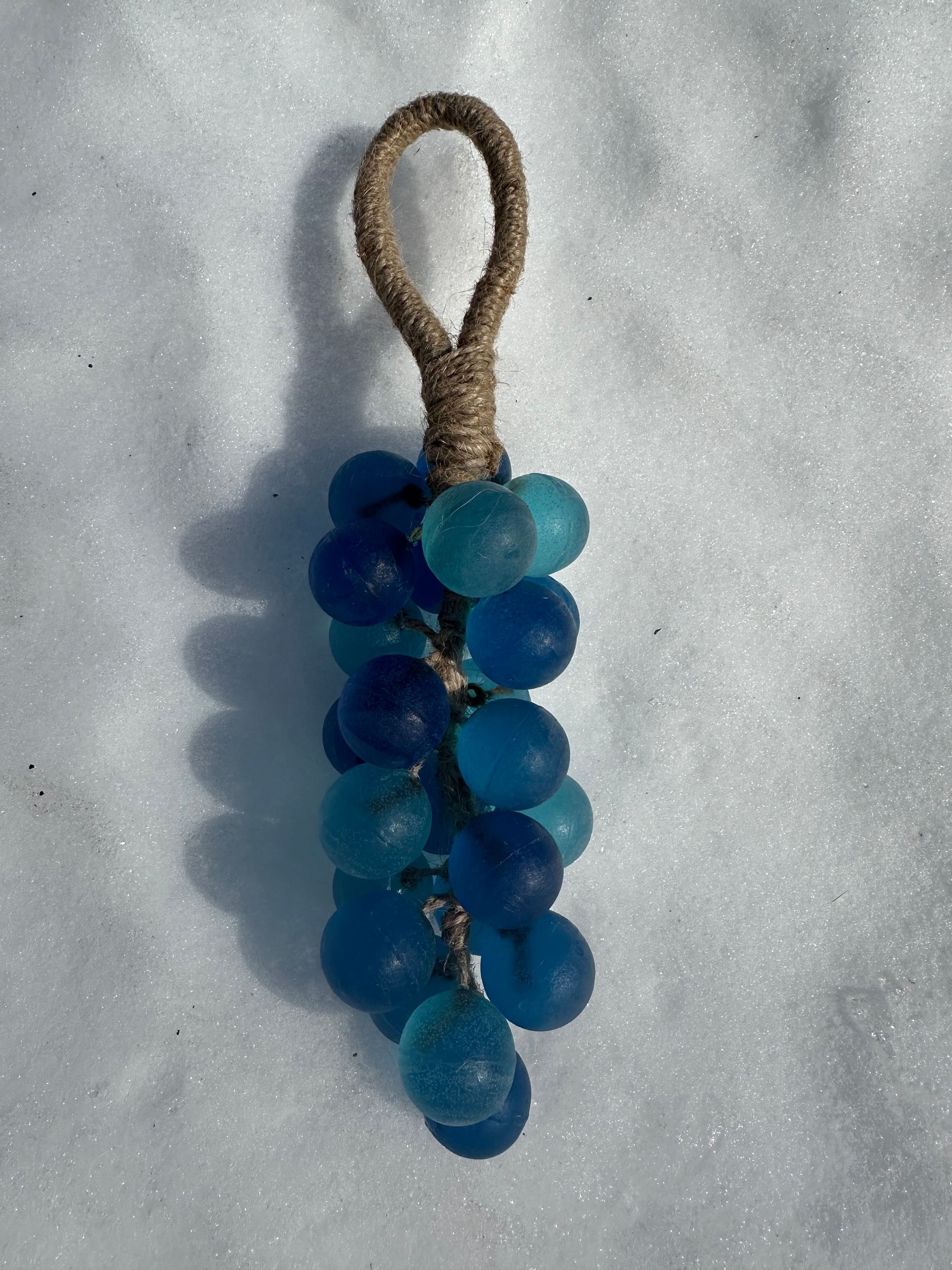Soap on a rope - Grape Style - Sapphire