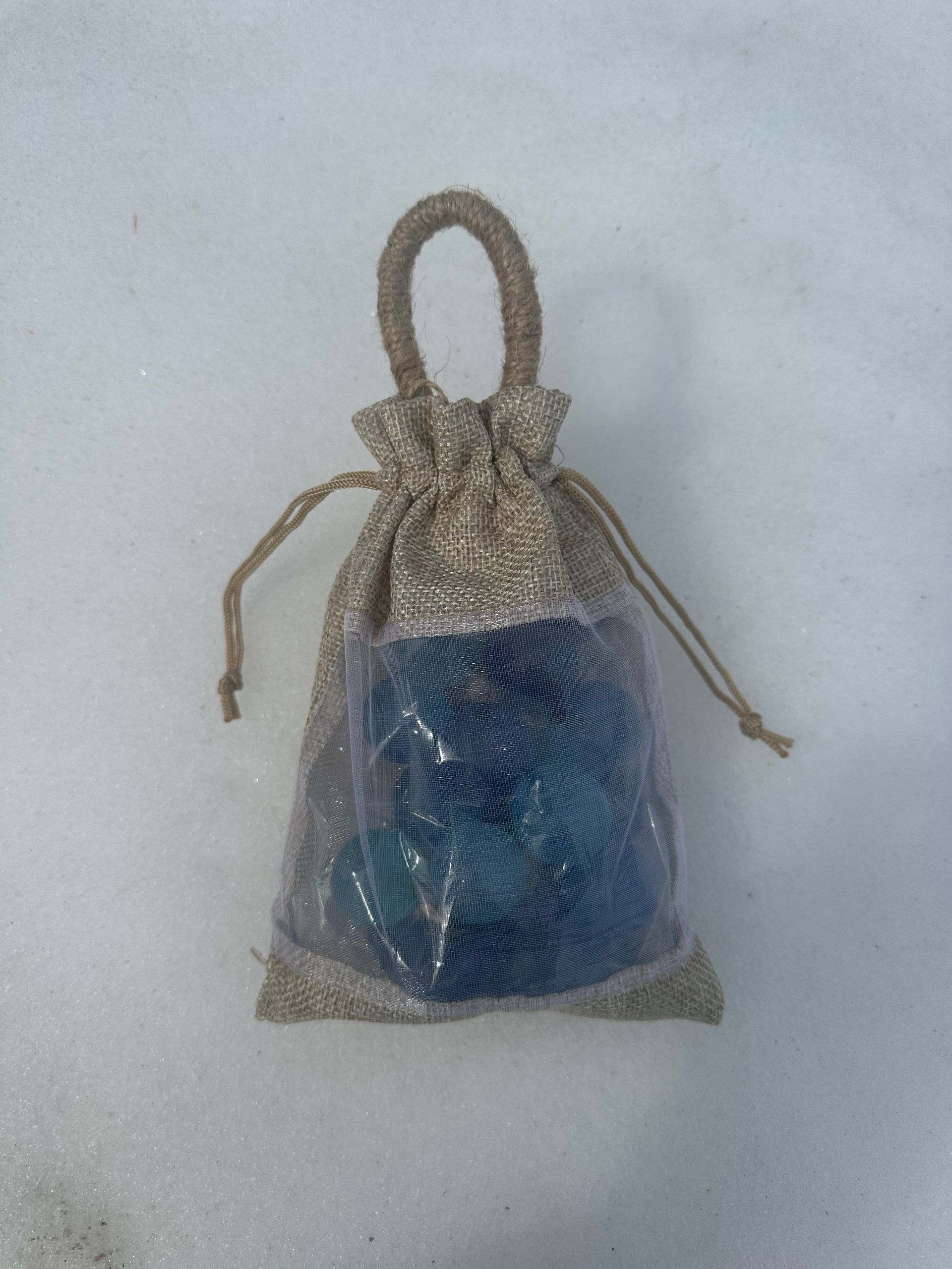 Soap on a rope - Grape Style - Sapphire