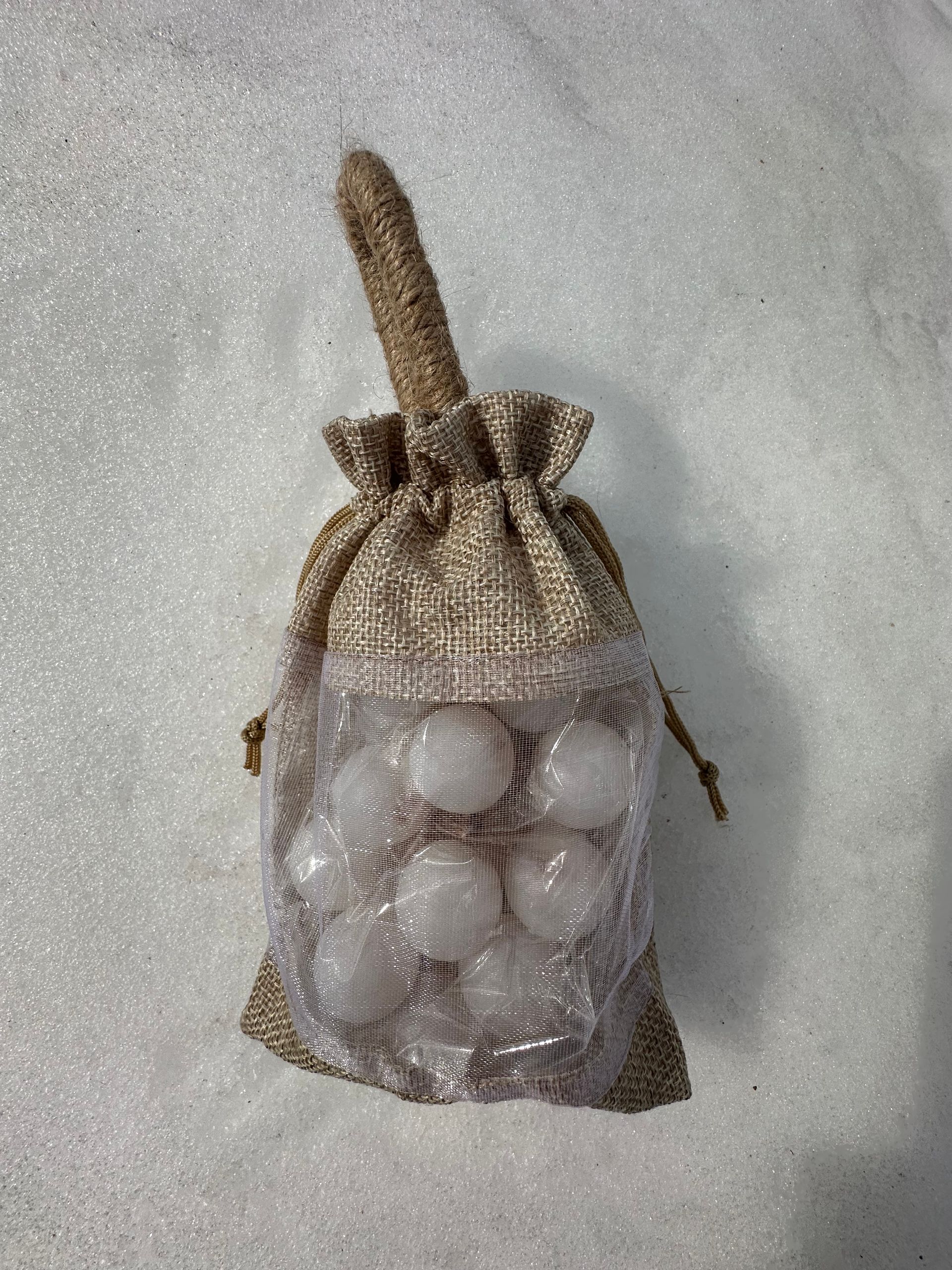 Soap on a rope - Grape Style - Pearl