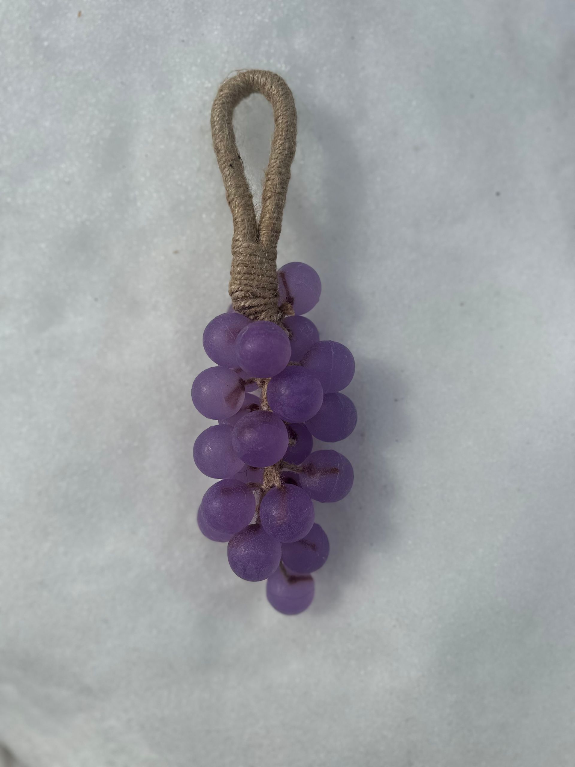 Soap on a rope - Grape Style - Violet
