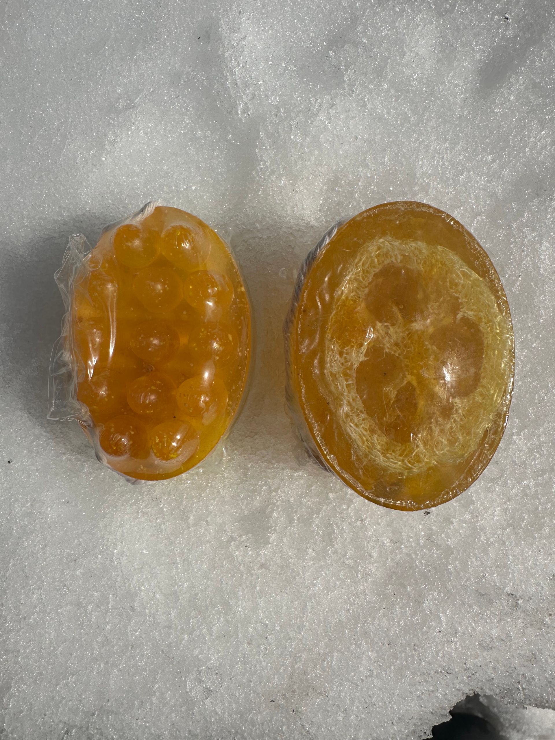 Massage Luffa Soap (Various colors and scents)