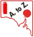a to z fire protection business logo