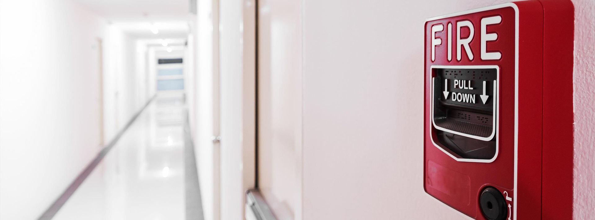 a to z fire protection fire alarm on the wall