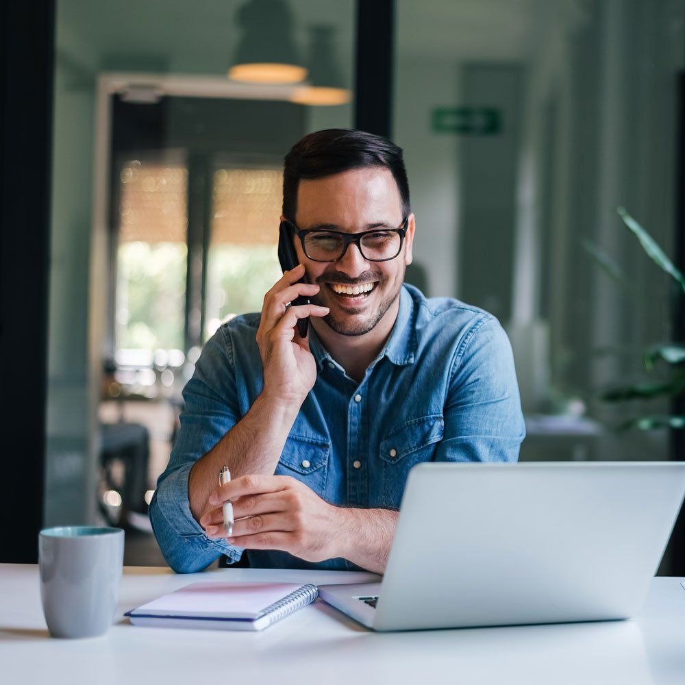 Man Calling His Lawyer — Oakland, CA — Law Offices of Mark E Rubke
