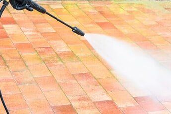 Pressure washing tiled floor — Pressure Washing in Salem, OR