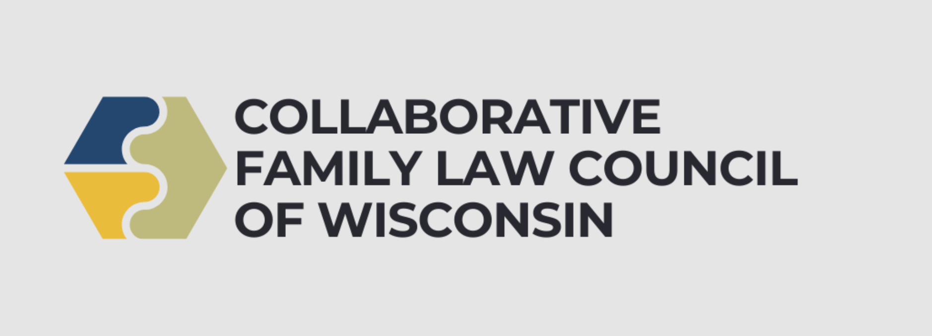 The logo for the collaborative family law council of wisconsin.