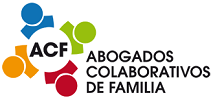 The logo for acf abogados colaborativos de familia