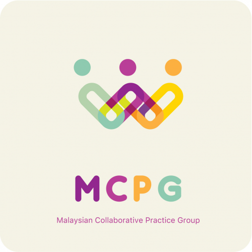 A colorful logo for the malaysian collaborative practice group.