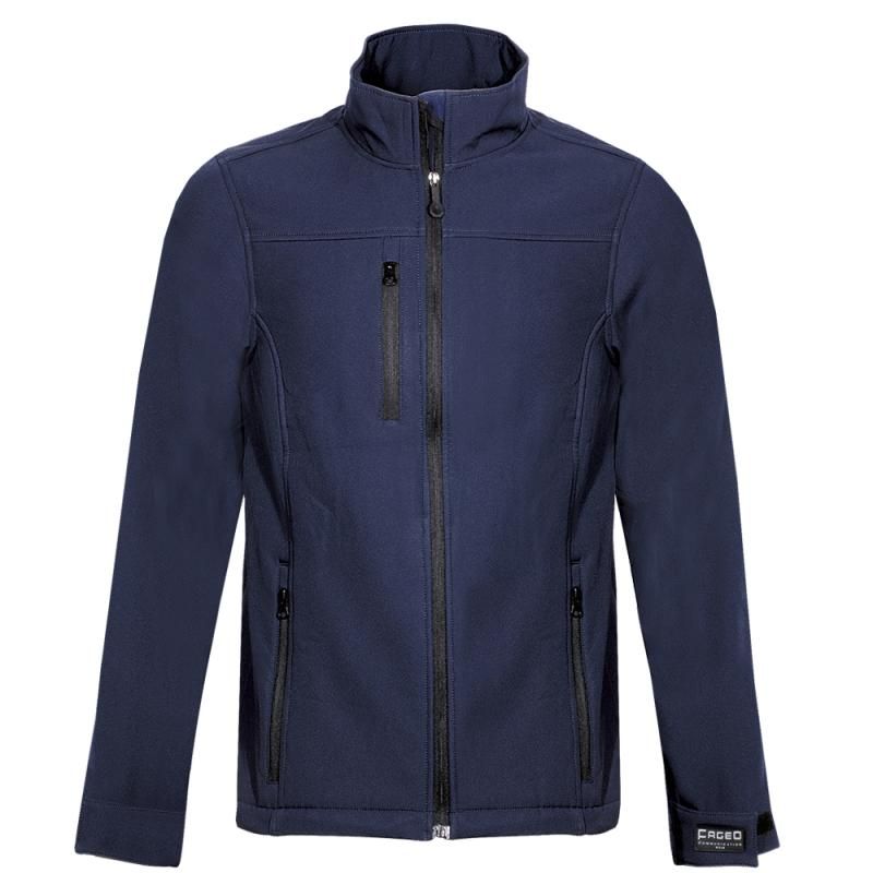 Μπουφάν Soft shell OVERSIZE – Navy