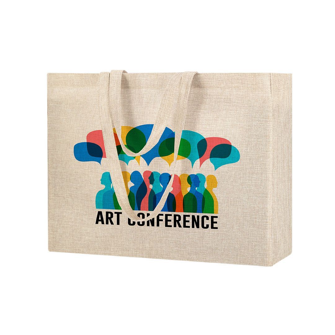 Sublimation Bag με μακριά χερούλια - Ανθεκτική τσάντα polyester 8kg για custom εκτύπωση - Stampa Promotion
