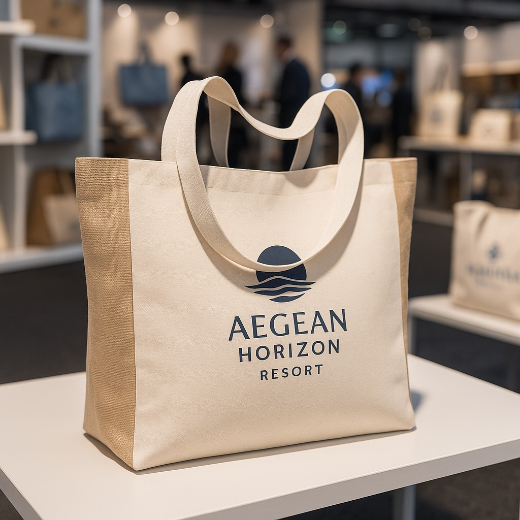 Πάνινες τσάντες με εκτύπωση λογοτύπου – premium B2B διαφημιστικά προϊόντα από τη Stampa Promotion