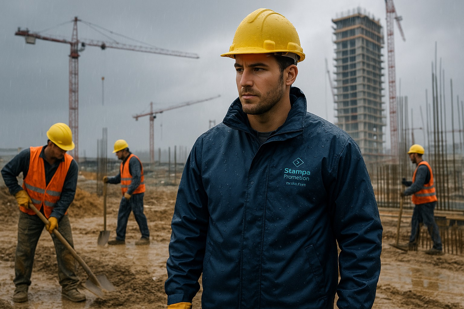 Εκτύπωση λογότυπου σε softshell μπουφάν για εταιρικά events στην Αθήνα – Stampa Promotion