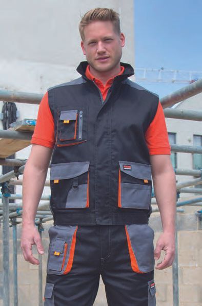 επαγγελματικό ένδυμα εργασίας υψηλής αντοχής με εκτύπωση λογότυπου για βιομηχανική χρήση