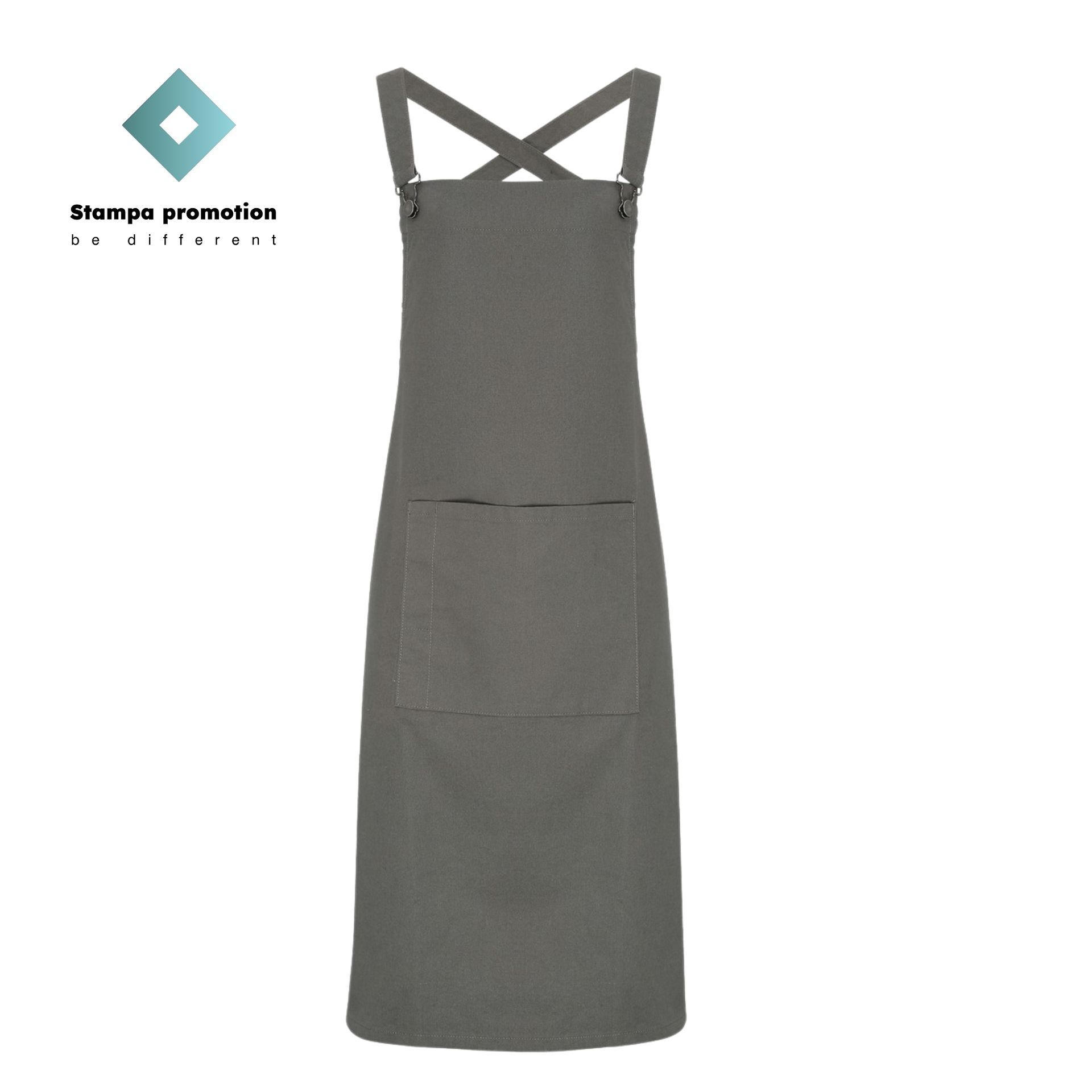 PR129 Barista επαγγελματική ποδιά για μπαρίστα και προσωπικό καφέ με εκτύπωση λογότυπου HORECA