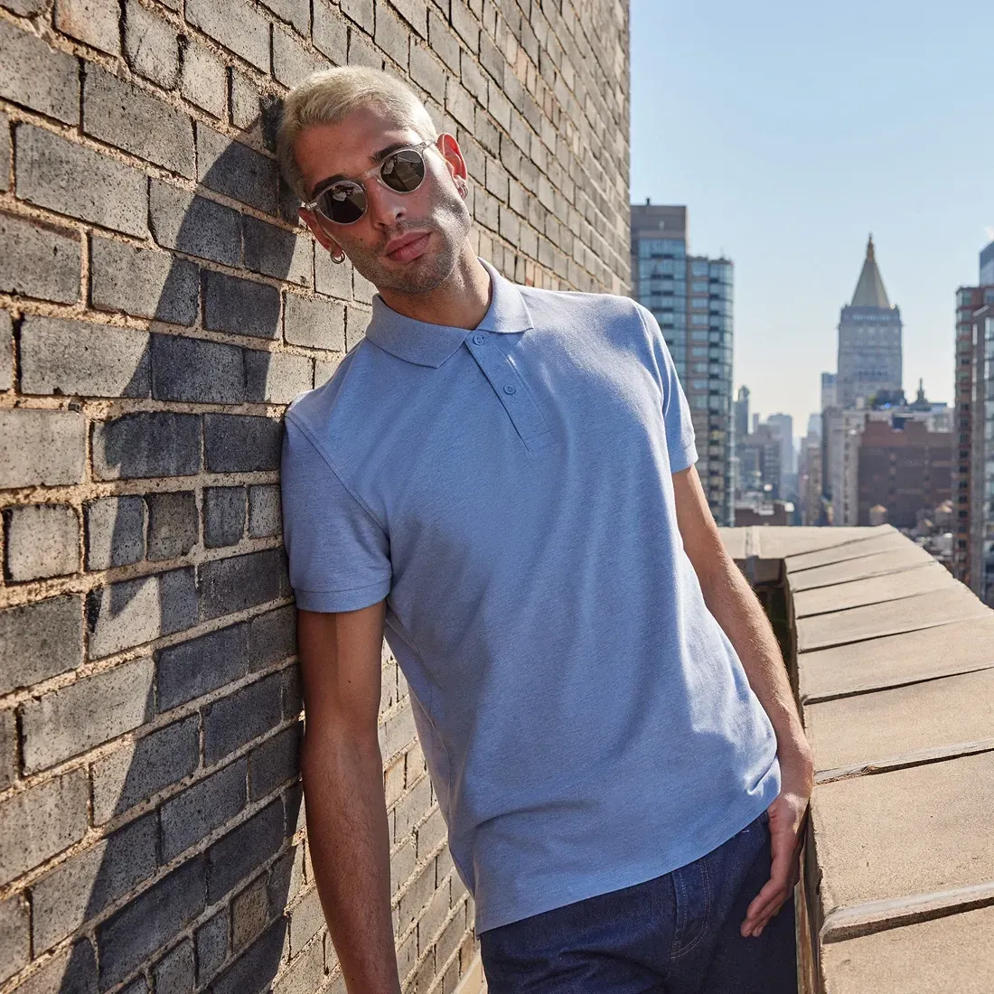 B&C MY POLO 210 επαγγελματικό polo shirt από Optimium™ Fine Piqué με πιστοποιήσεις Fair Wear και OEKO-TEX