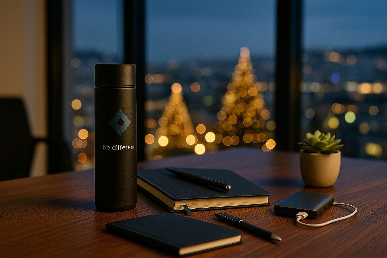 Stampa Promotion — corporate Christmas gifts setup 1