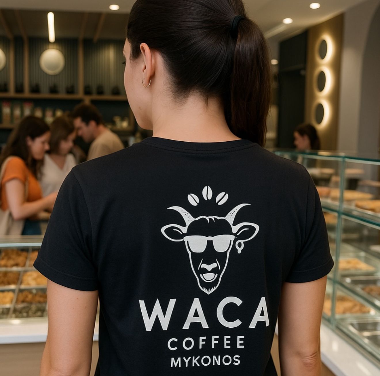 Μεταξοτυπία σε διαφημιστικά T-shirts για προωθητική ενέργεια στην Αττική