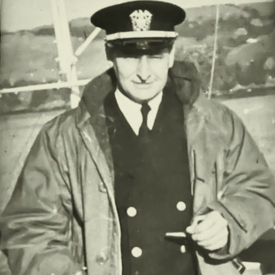 Martin Vincentsen (1911-1996), Lieutenant JG, United States Navy. Fairview Cemetery Westfield, NJ
