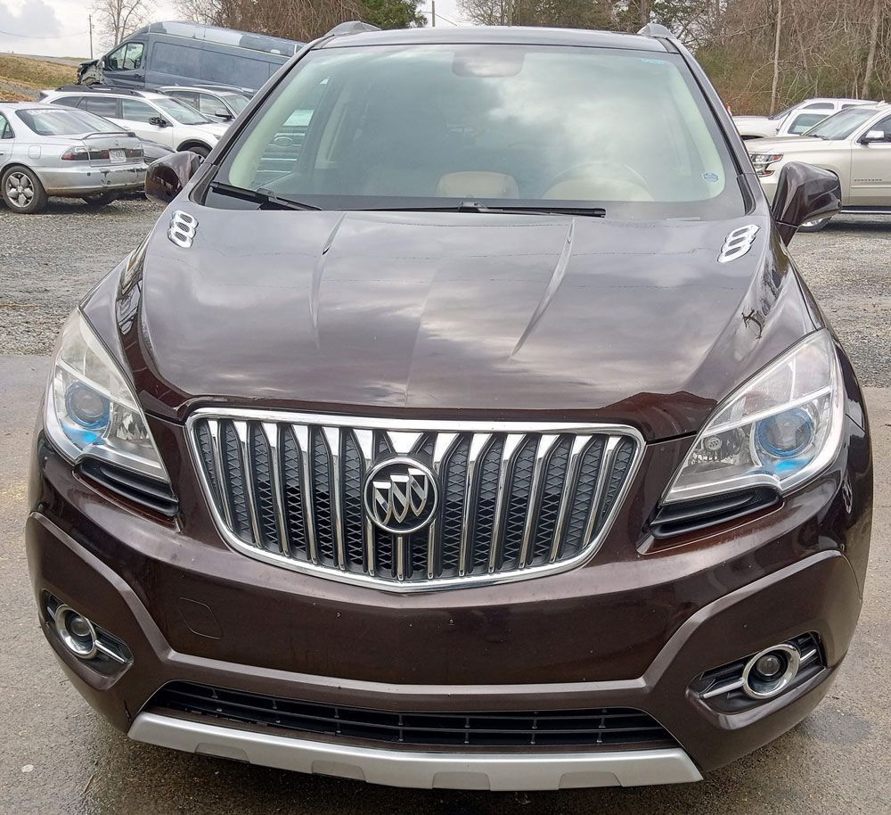 Front Of A Car — Reidsville, NC — Ferguson Paint & Body Towing & Recovering Inc.