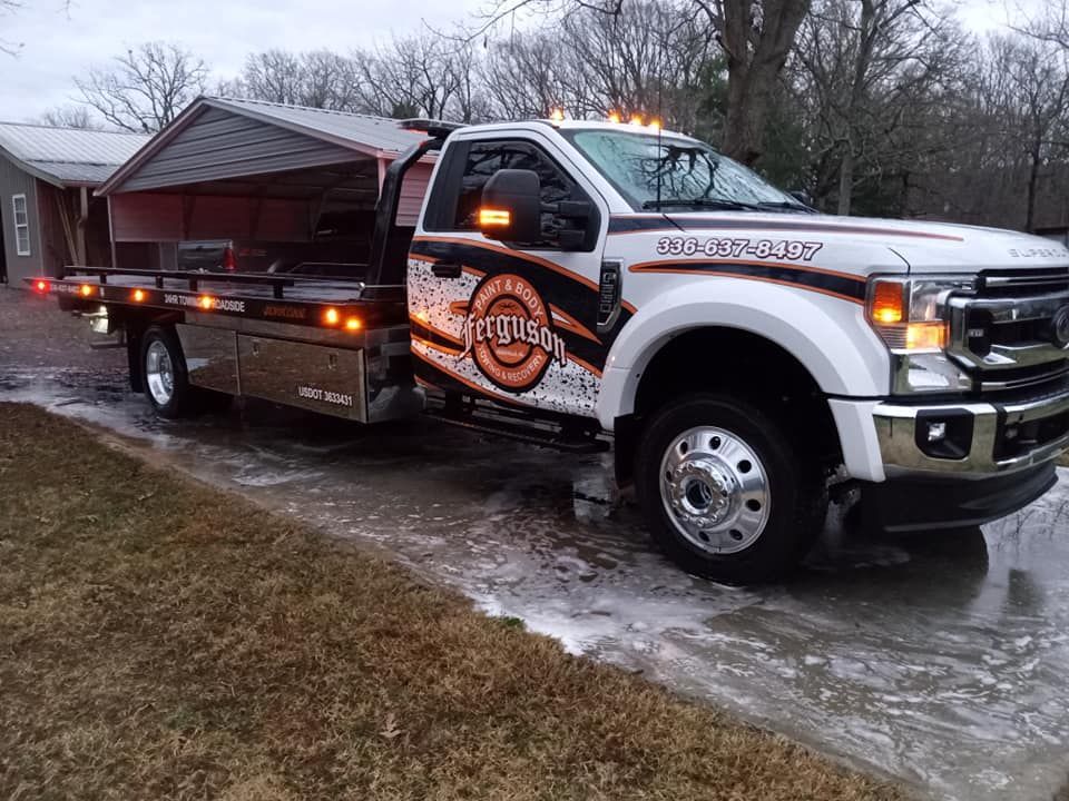 Tow Truck — Reidsville, NC — Ferguson Paint & Body Towing & Recovering Inc.