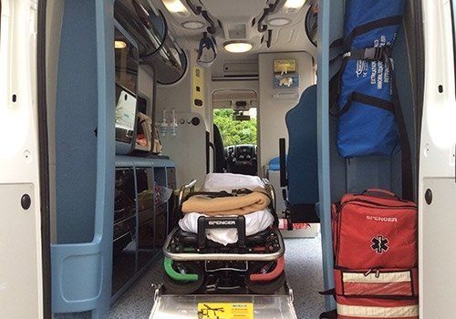 lettino ambulanza