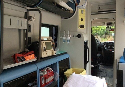 defibrillatore ambulanza