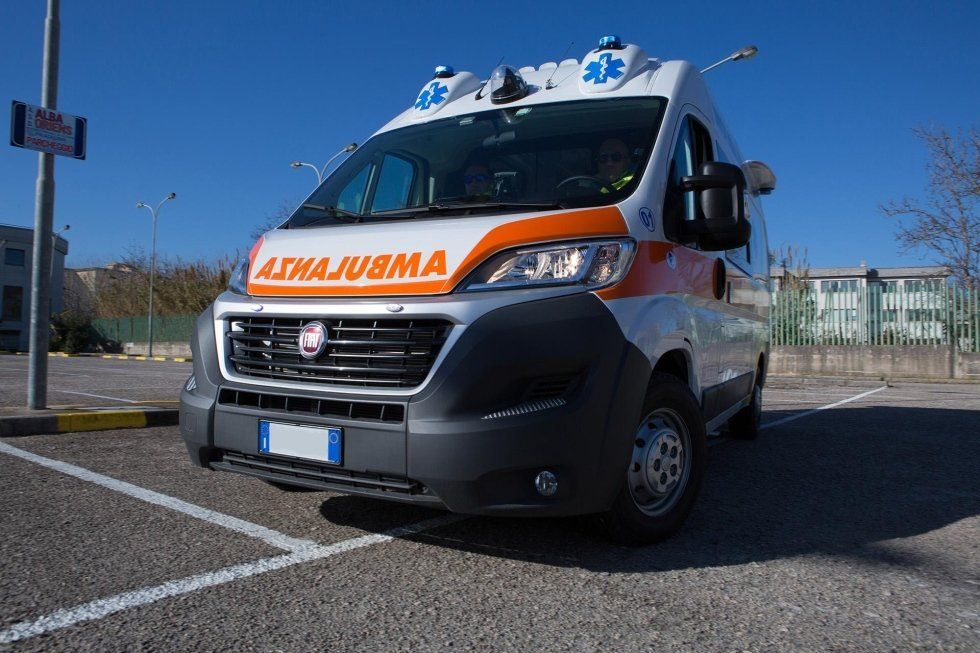 fronte ambulanza