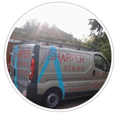 Sharper Clean Ltd van
