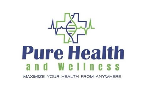 the logo for Pure health and wellness